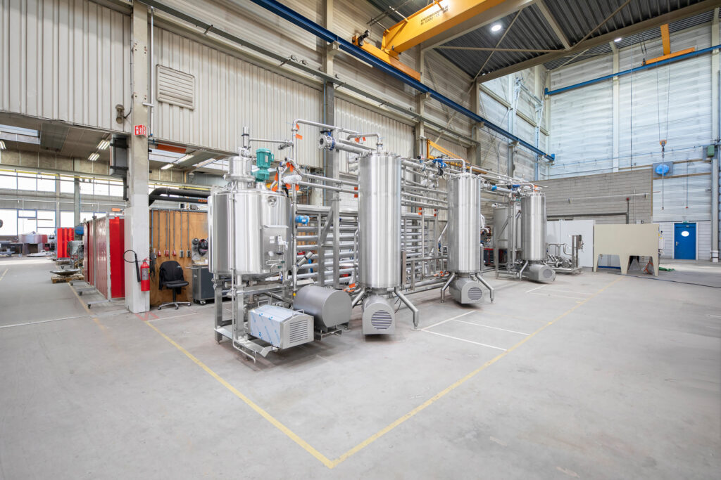 High capacity red sauce processing line Acado Foods